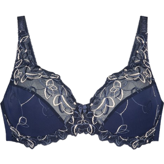 Hunkemöller Ikke-formstøbt bøjle-bh Diva blå - 70E