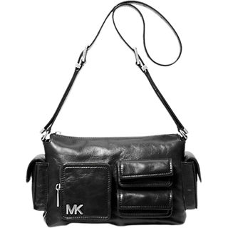 MK Dakota Medium Leather Shoulder Bag - Black - Michael Kors - ONE SIZE