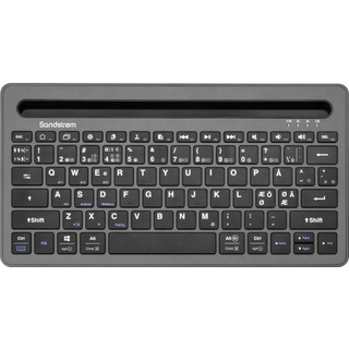 Sandstrøm tastatur (sort) - På lager i butik