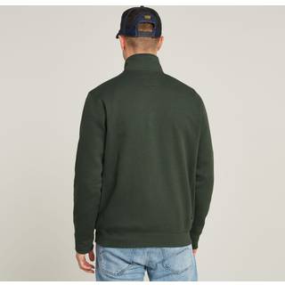 Premium Core Half Zip Sweater - Grey - Men