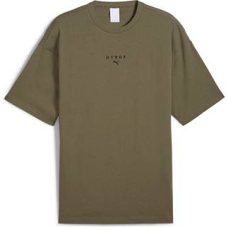 Men&#39;s Puma x HYROX Oversized T-Shirt, Green, Size L, Performance - Loden Green - L