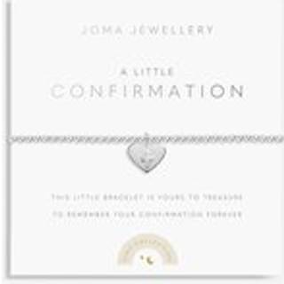 Joma A Little Confirmation Heart Kids Bracelet - Silver - 15.5cm