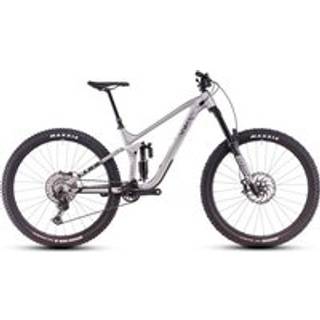 Full Suspension MTB Cube Stereo ONE77 Race 29 Rawmetal/Black