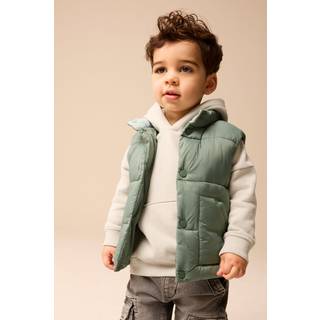 Next Sage Green Padded Gilet (3mths-10yrs)