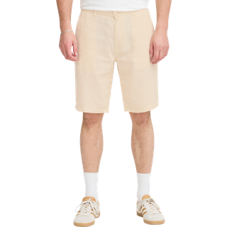 Blend Billy Herre Shorts i hørmix - Bleached Sand - S