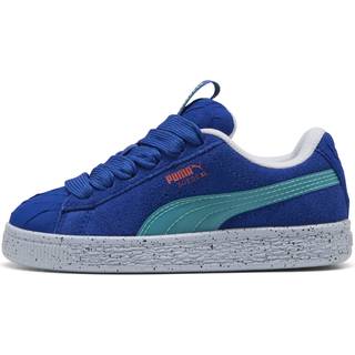 Puma Suede XL Parachute Landing Sneakers Kids, Blue, Size 33, Shoes - Aquatic - 33