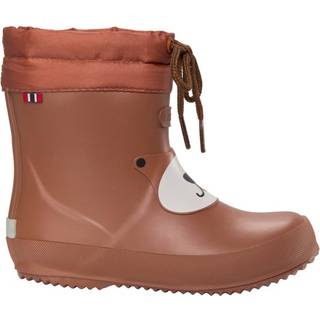 Viking Kid's Alv Indie Print Gummistøvler Børn størrelse 26 farve brun