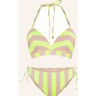 LingaDore W Triangle Padded Bikiniset Stripes 40