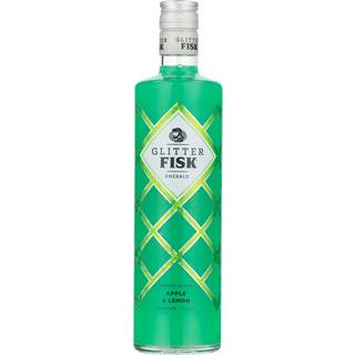 Glitter Fisk Emerald (På lager i varehus)