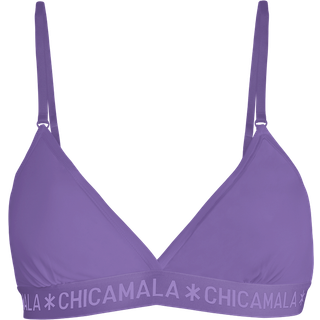 Meisjes 1-pack Triangle Top Effen