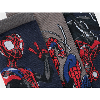 Name It Dark Sapphire Spiderman Strømper (3-pak)