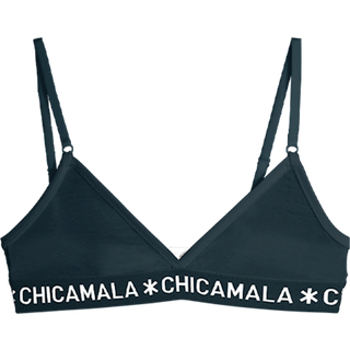 Meisjes 1-pack Triangle Top Effen