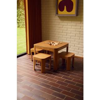 FLEXA Nova taburet - Oak