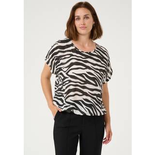 Kaffe KAamber Bluse - Sort - Str 36 - Damer