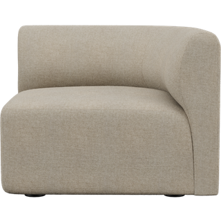 SACKit Fjord Sofa - Corner Section Left - Cosmo Beige