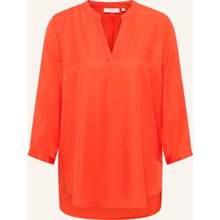 Viscose Shirt Blouse in red plain