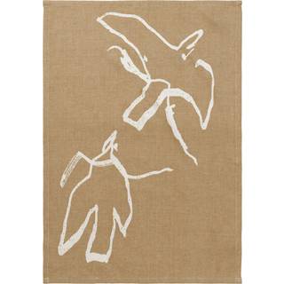 Ferm Living Vuelo Viskestykke 50x70 Cm Sugar Kelp / Offwhite - Viskestykker Økologisk Bomuld Off-White - 1104271082