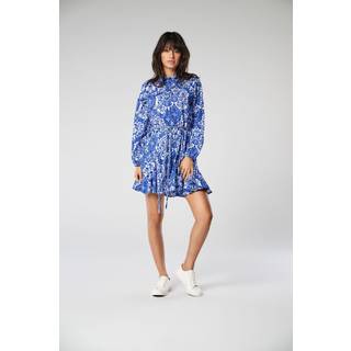 ONLY Onllumina L/S SHORT DRESS  SHO Surf The Web Aop:lumina Aop L