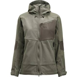 Lundhags Women's Tived Stretch Hybrid Jacket Aloe Green/forest Green, XL