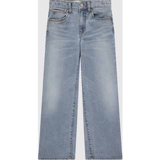 LEVI'S Girls' Wide Leg Jeans Junior, Blue - 12Y