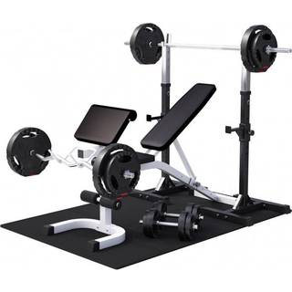 Multibænk Med Squatstativ 100 kg