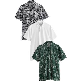 Next Kortærmet jersey poloskjorter 3 PakkeXX-Large