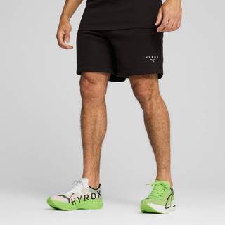 Men&#39;s Puma x HYROX Sweat Shorts, Black, Size S, Clothing - Black - S