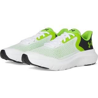 Under Armour Rogue 5 Boys' Running Shoes White / Black / Hyper Green 36.5