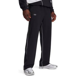 Under Armour Tricot Side Stripe Men's Pants Black / Black / White XS