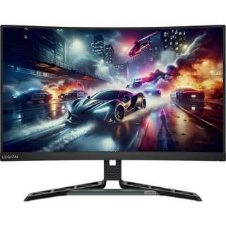 27" Lenovo 27" Legion R27QC-30 - 2560x1440 (QHD) - 180Hz - VA - Buet - 2x3W højttalere
