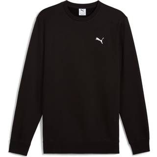 Puma Herre Essentials Lille Logo Crew Sweatshirt Puma Sort