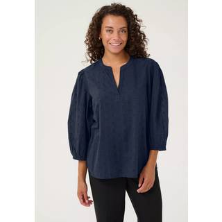 Kaffe KAjollia Bluse - Blå - Str 34 - Damer