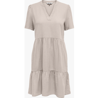 Onltiri-Caro V-Nec Lin Dress