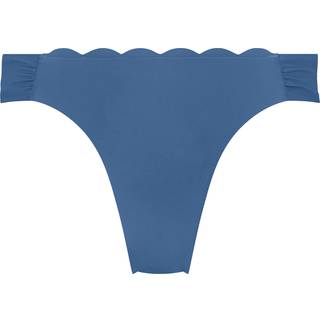 Hunkemöller Rio Bikinitrusse Scallop blå - 3XL