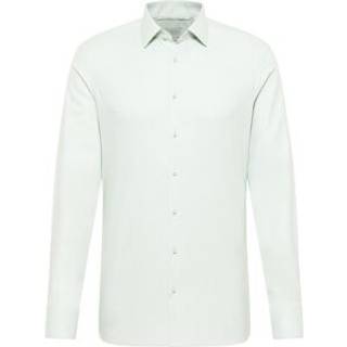 SLIM FIT Shirt in pistachio structured