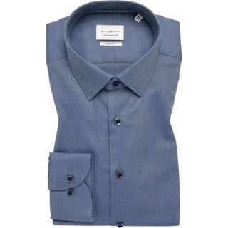 SLIM FIT Shirt in denim structured