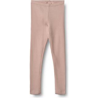 Jules Jersey Rib Leggings, Rose Powder, 110 cm