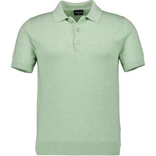 Strellson Herren Polo-Shirt grün meliert