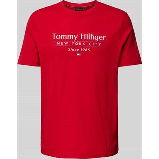 Tommy Hilfiger Herren T-Shirt rot