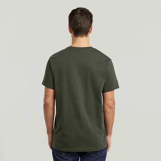 Label Badge Regular T-Shirt - Grey - Men