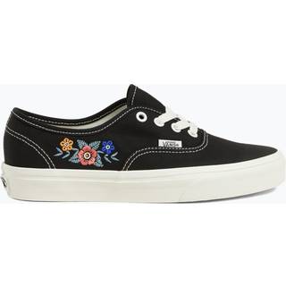 Vans Dame Autentiske Træningssko Sort Blomstret