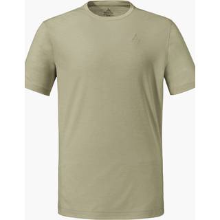 Schöffel T-Shirt Style Galerne T-shirt Herrer størrelse 52 farve olivengrøn