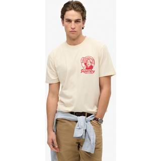 SUPERDRY TRADE TOOLS LOOSE TEE - Sand