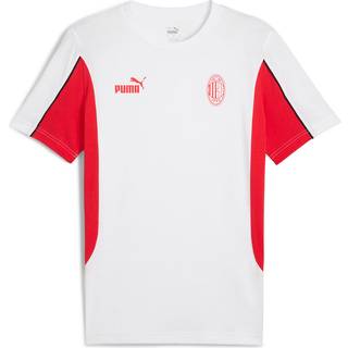 Men&#39;s Puma AC Milan ftbl ARCHIVE T-Shirt, White, Size XXL, Sport - Red - XXL