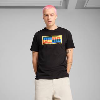 Men&#39;s Graphics Puma Box T-Shirt, Black, Size M, Clothing - Black - M