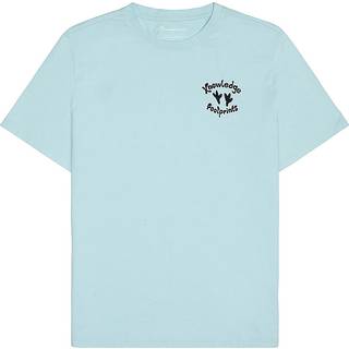 KnowledgeCotton Apparel Regular Single Jersey Printed T-shirt Herrer størrelse XXL farve blå
