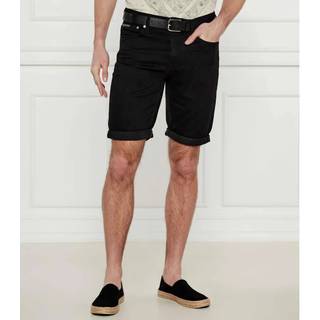Calvin Klein Jeans Slim Fit Denim Shorts Black