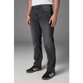 Next Grey Washed Straight Fit Straight Fit Essential Stretch Jeans