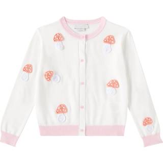 Stella McCartney Kids Crochet patch-appliquÃ© cotton cardigan - white - Y 6