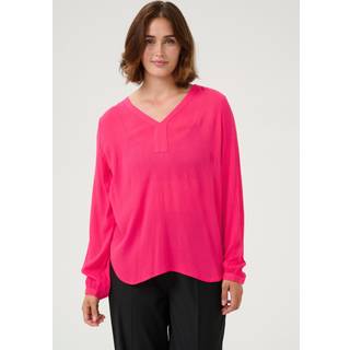 Kaffe Amber Bluse - Rød - Str 46 - Damer